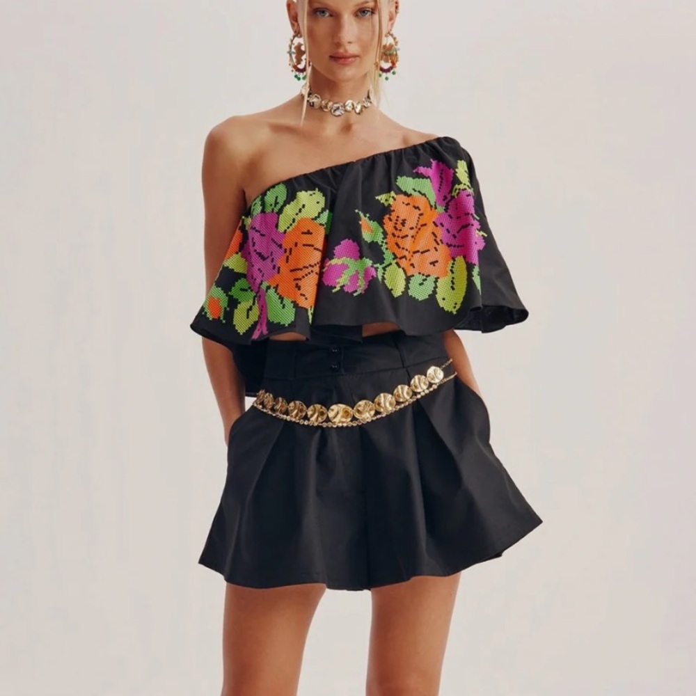 Black High Waisted Set